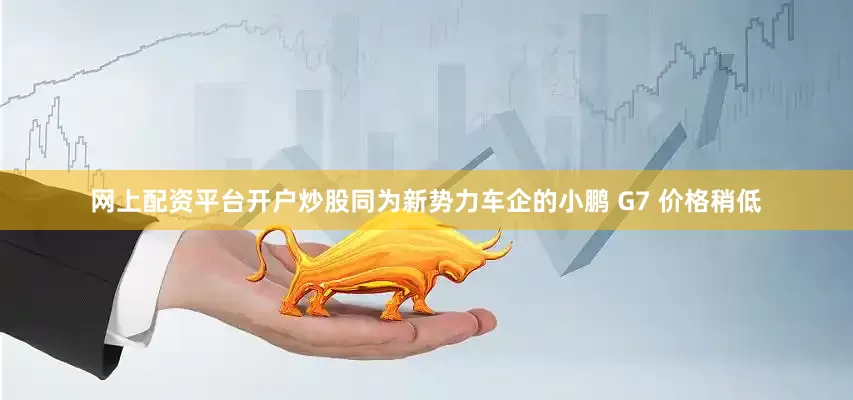 网上配资平台开户炒股同为新势力车企的小鹏 G7 价格稍低